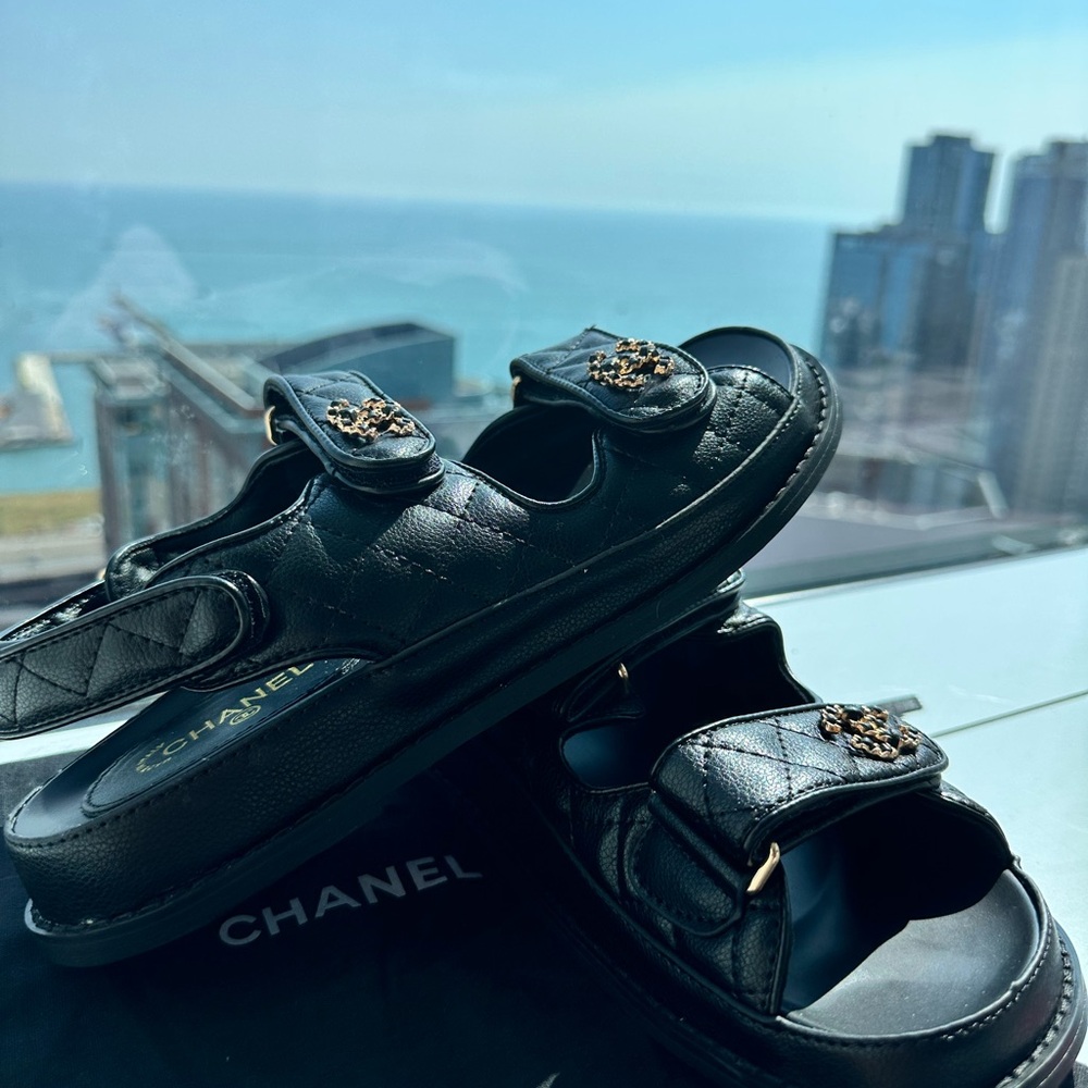 Chanel dad sandals